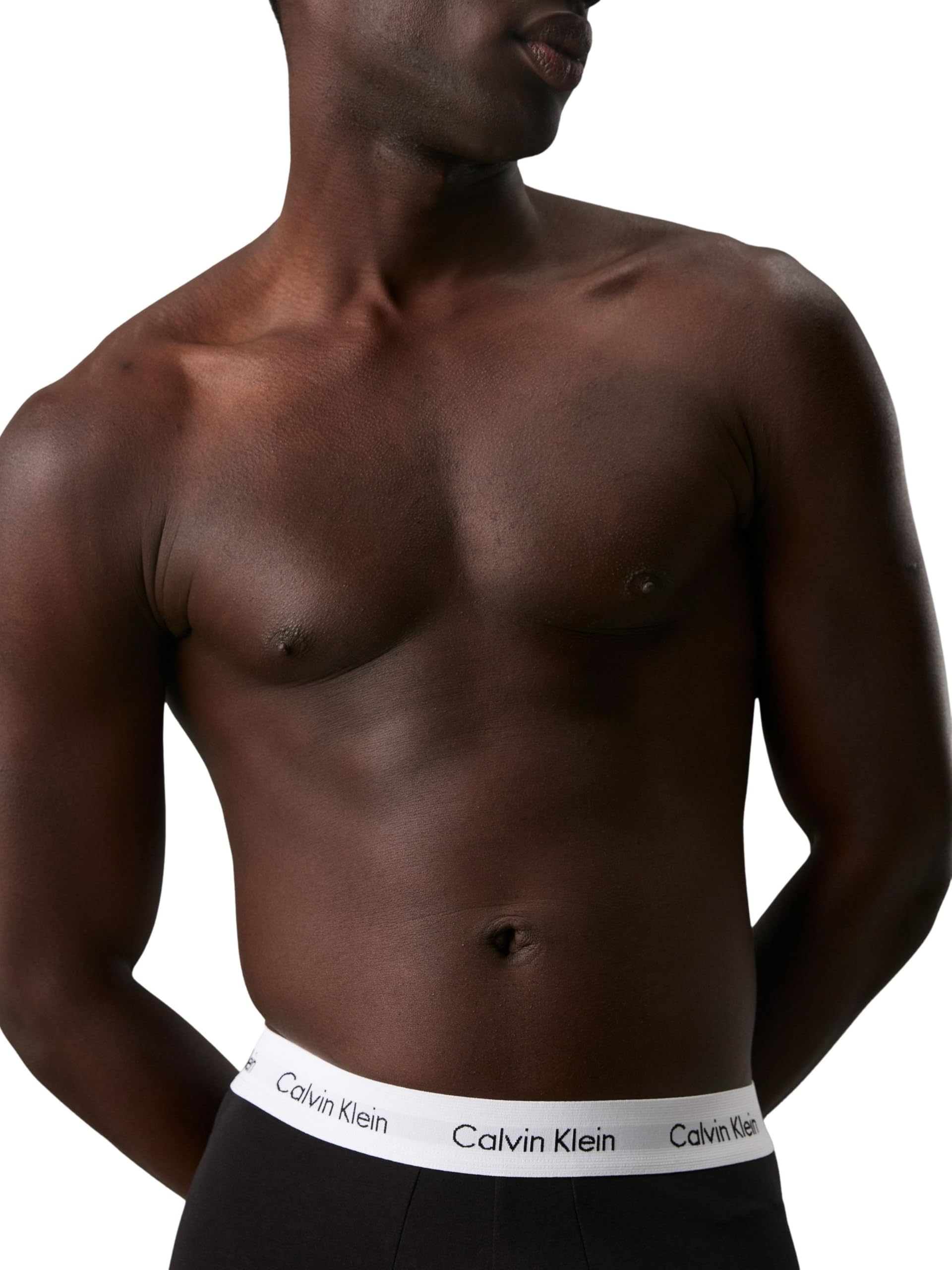 Calvin Klein Herren 3er Pack Boxershorts Briefs Boxer Brief Stretch, Schwarz (Black), M